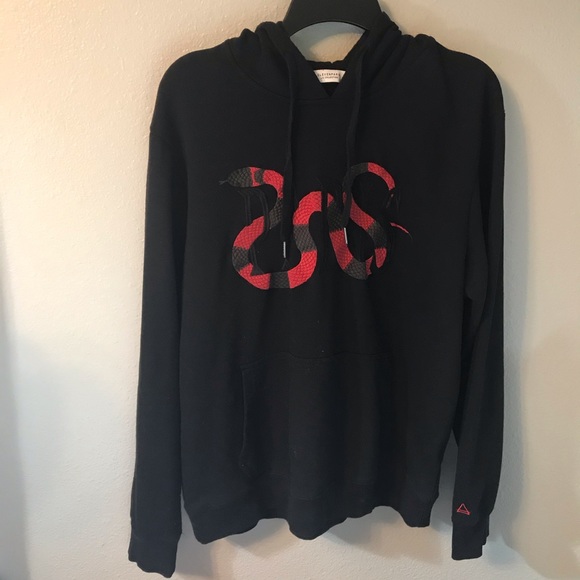 eleven paris snake hoodie